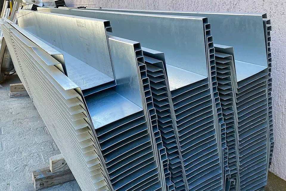 Galvanized profile in Batumi